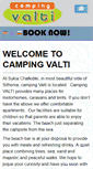 Mobile Screenshot of camping-valti.com